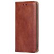OPPO A79 5G Brown Leather Phone Case - Global Gloss Oil Solid Color - 2