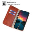 OPPO A79 5G Brown Leather Phone Case - Global Gloss Oil Solid Color - 3