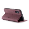 Galaxy A71 CaseMe Leather Case - Wine Red - 5