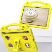 Samsung Galaxy Tab S9 FE X510N Yellow Tablet Case with Handle Kickstand - 4