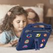 Samsung Galaxy Tab S9+ 12.4 X810 Kids EVA Shockproof Case - Navy Blue - 5