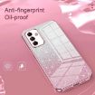 Samsung Galaxy A53 5G Glitter Powder Electroplated Phone Case - Gold - 4