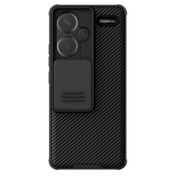 NILLKIN CamShield Pro PC Phone Case for Xiaomi Redmi Note 13 Pro+ - Black - 1