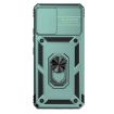 Samsung Galaxy A42 5G Sliding Camshield Holder Phone Case - Dark Green - 2