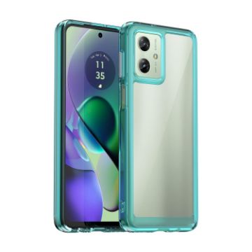 Motorola Moto G54 Global Colorful Series Acrylic Hybrid TPU Phone Case - 1