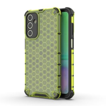 Samsung Galaxy A15 Shockproof Honeycomb Phone Case - Green - 1