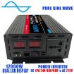 High Power 12000W Car Inverter Converter 60V to 220V Sine Wave - 2