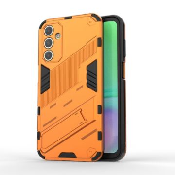 Samsung Galaxy A15 Punk Armor Shockproof Phone Case - Orange - 1