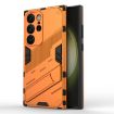 Samsung Galaxy S24 Ultra 5G Punk Armor Phone Case - Orange - 1