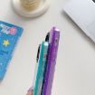iPhone 11 Glitter Epoxy Shockproof Phone Case - Purple - 6