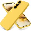 Samsung Galaxy A25 5G Yellow Liquid Silicone Phone Case - 1