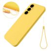 Samsung Galaxy A25 5G Yellow Liquid Silicone Phone Case - 2