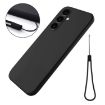 Samsung Galaxy A05s Liquid Silicone Shockproof Phone Case - Black - 6