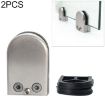 2 PCS 15-20mm Stainless Steel Glass Clamp Bracket - 1