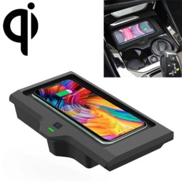 Picture of Car Qi Standard Wireless Charger 10W Quick Charging for 2018-2020 BMW X3 / X4, Left Driving