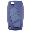 Picture of For FIAT Car Keys Replacement 3 Buttons Car Key Case with Side Battery Holder (Blue)