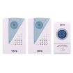 VOYE V001A2 Wireless Smart Music LED Doorbell with Dual Receiver - 1