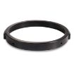 5.75 Inch Round Retro Headlight Ring Motorcycle Headlight (Black) - 1