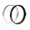 5.75 Inch Round Retro Headlight Ring Motorcycle Headlight (Black) - 6