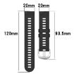 Garmin Venu SQ 20mm Dark Grey Silicone Watch Band - 6
