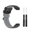 Garmin Approach S6 Silicone Sports Watch Band Black Grey - 2