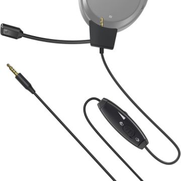 Sony WH-1000XM3/XM4 Extension Audio Cable & Microphone - 1