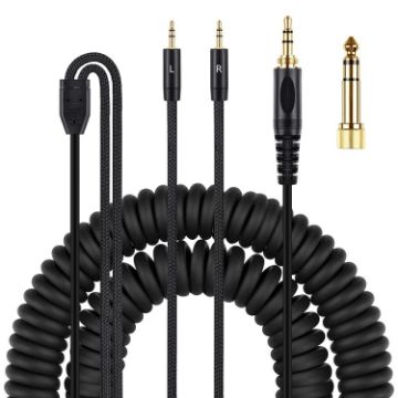 Denon AH-D7100 Headphone Dual 3.5mm Audio Cable (Black) - 1
