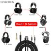 Denon AH-D7100 Headphone Dual 3.5mm Audio Cable (Black) - 2