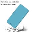 Blue Mirror Surface Flip Leather Case for Motorola Moto G32 - 4