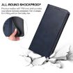 Blue Leather Phone Case for Realme X50 5G - Magnetic Closure - 6
