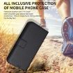 TCL 30 XL Leather Phone Case - Black Diamond Texture - 6