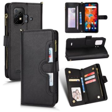 Umidigi Bison X10 Leather Phone Case - Black - 1