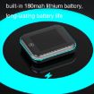 Silent Alarm Shock Smart Wireless Watch Bed Rest Corrector - Black - 5