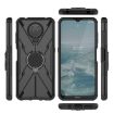 Nokia G10/G20 Armor Bear Shockproof Case with Ring Holder - Black - 2