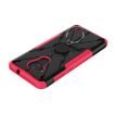 Nokia C30 Armor Bear Shockproof Case with Ring Holder - Rose Red - 5