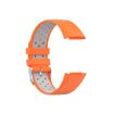 Orange Gray Silicone Watch Band for Fitbit Charge 5 - 2