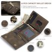 DG.MING M1 Series 3-Fold Multi Card Wallet - Coffee - 5