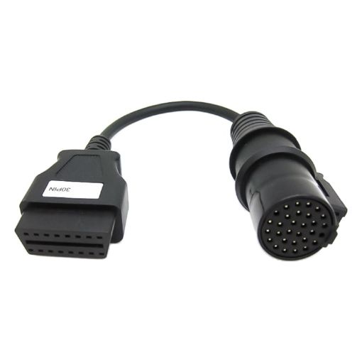 30Pin to 16Pin OBD2 Adapter for IVECO - Compatible with IVECO Trucks - 1