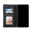 Motorola Moto Edge 2021 Retro Frosted Leather Case - Black - 3