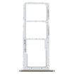 LG K42/K52 SIM Card Tray + Micro SD Card Tray - Silver - 1