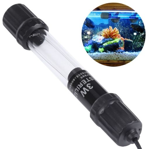 UV-003 3W Ultraviolet Germicidal Lamp Disinfection Light for Aquarium - 1