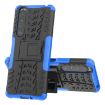 Sony Xperia 1 III Tire Texture Shockproof Case with Holder - Blue - 1