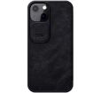 NILLKIN QIN Series Pro Leather Case for iPhone 13 - Black - 1