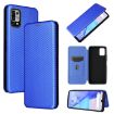 UMIDIGI Power 5 Carbon Fiber Texture Case - Blue - 1