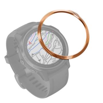 Garmin Fenix 6S Steel Bezel Ring - Rose Gold - 1