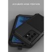 Samsung Galaxy S21 Ultra 5G LOVE MEI Metal Case - Black - 6