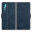 TCL 20 Pro 5G Leather Case - Blue - 2