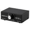 Front Stereo Sound Amplifier Headphone Speaker Booster with Volume Adjustment - 1