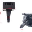 Front Windshield Washer Wiper Jet Nozzle for Nissan Qashqai 2007-2013 - 6