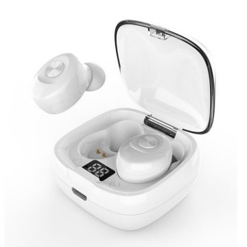 XG-8 TWS Bluetooth Earphone with Magnetic Charging Box (White) - 1